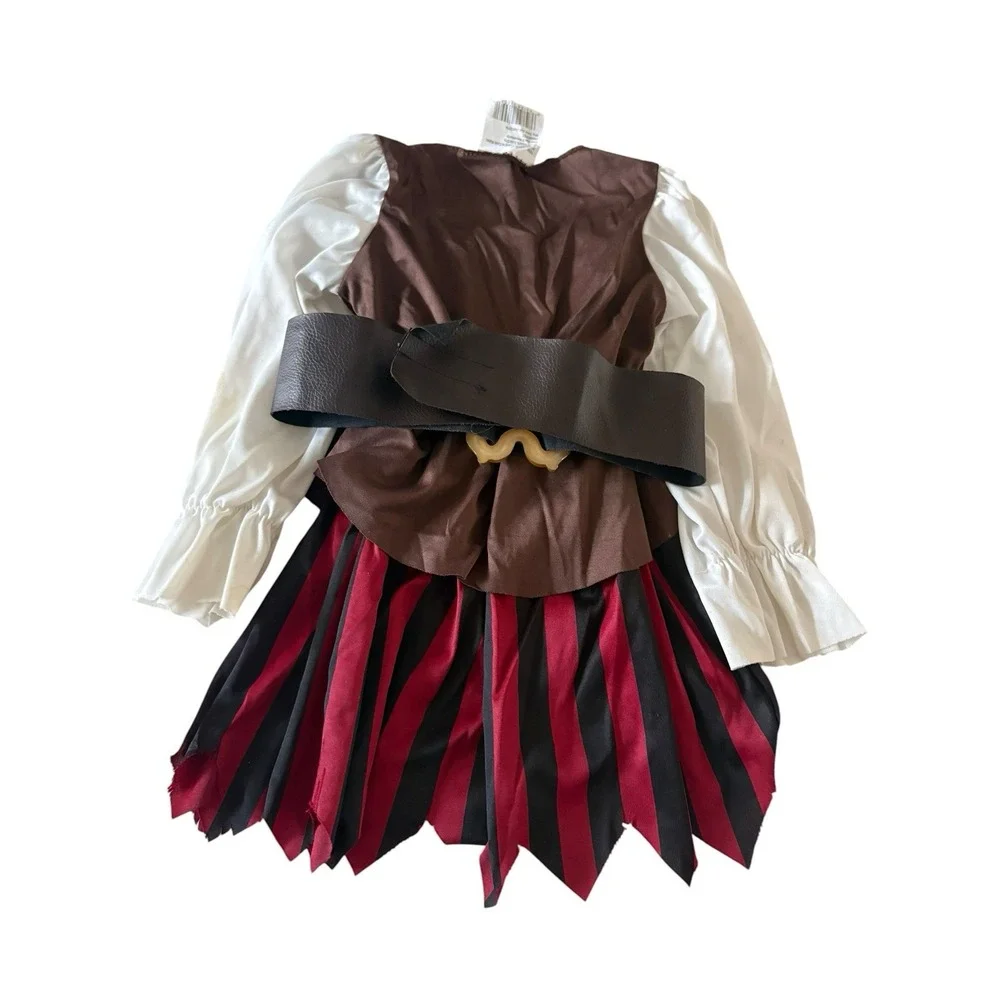 Pirates Of The Caribbean Kids 4-6 Small Halloween Costume Unisex